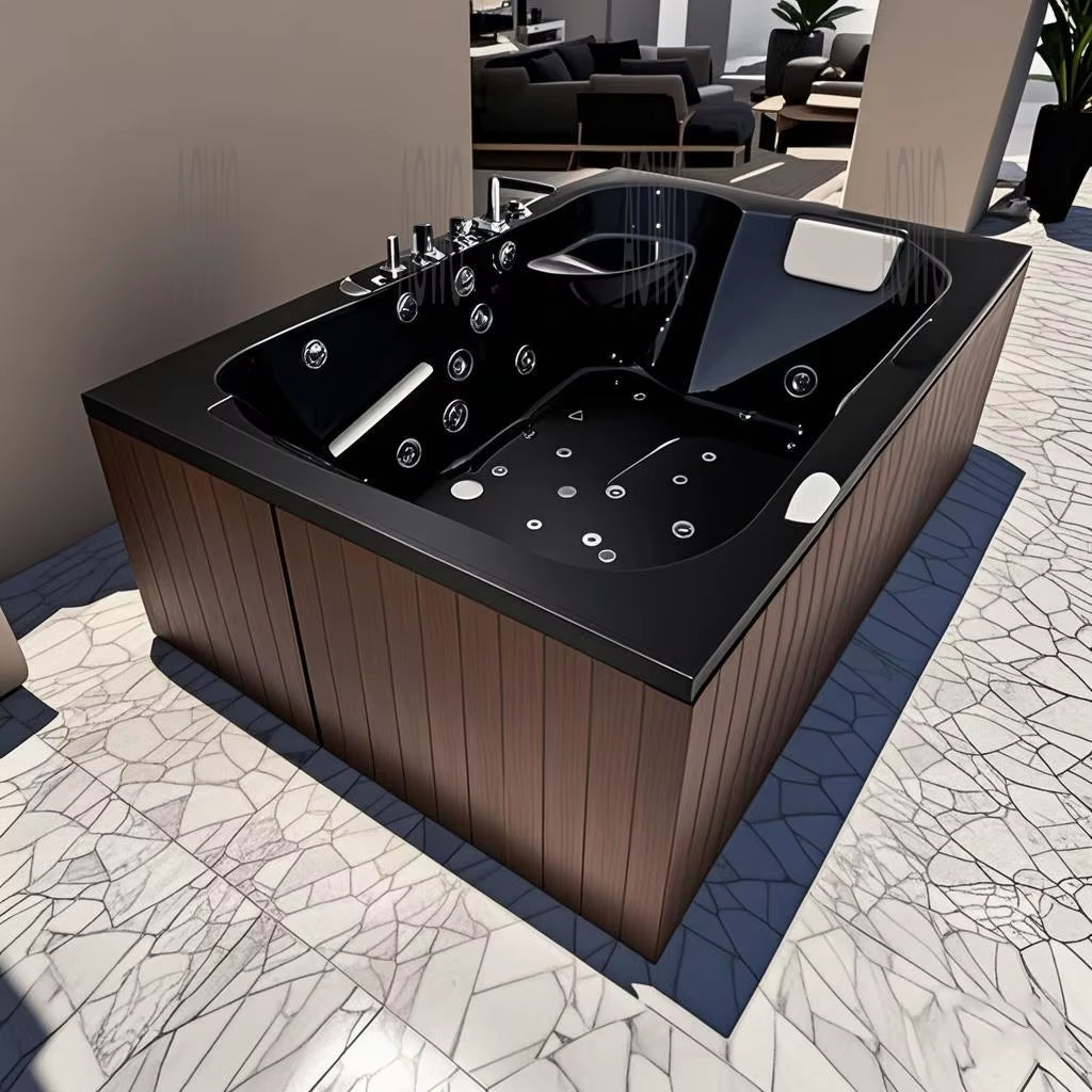 New Premium Design Outdoor 2-Person Jacuzzis Massage Bathtub