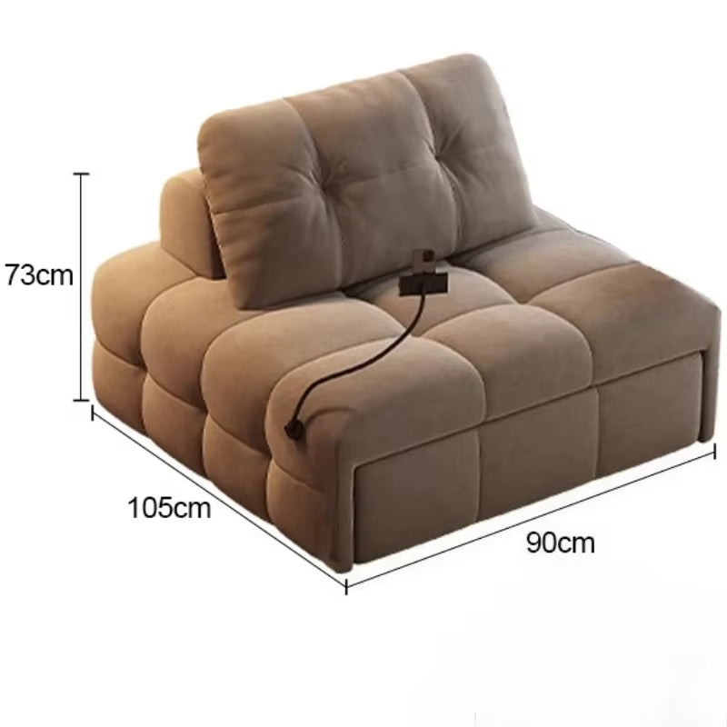 New L Shaped Sectional Bed Sofa Living Room
