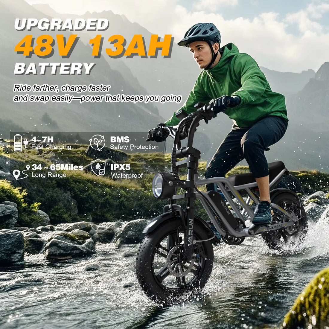 New X-Plorer Adult All-Terrain E-Bicycle Urban Electric Bicycle 