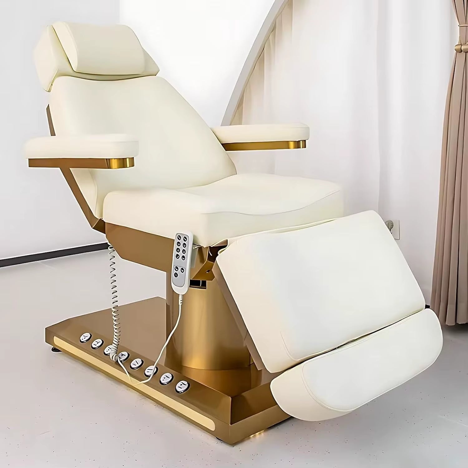 Premium Multifunctional Remote Salon Home Electric Massage Chair/Bed