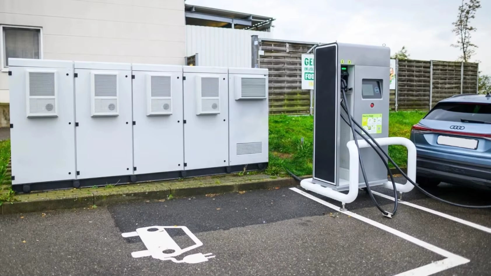All in One Solar Storage System with Ev Charger Station Ocpp1.6J CE Certified CCS Charger with Renewable Energy Battery Storage