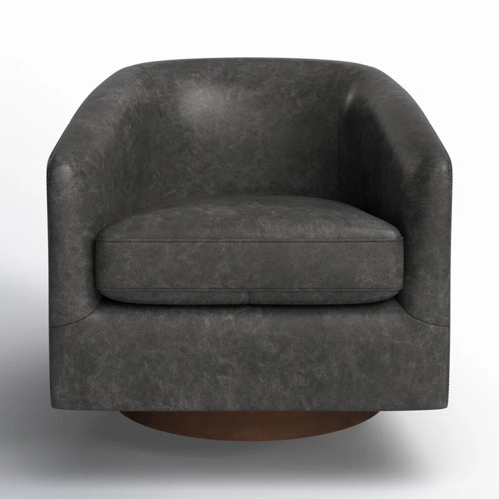 New Accent Genuine Leather Chair Home Deor