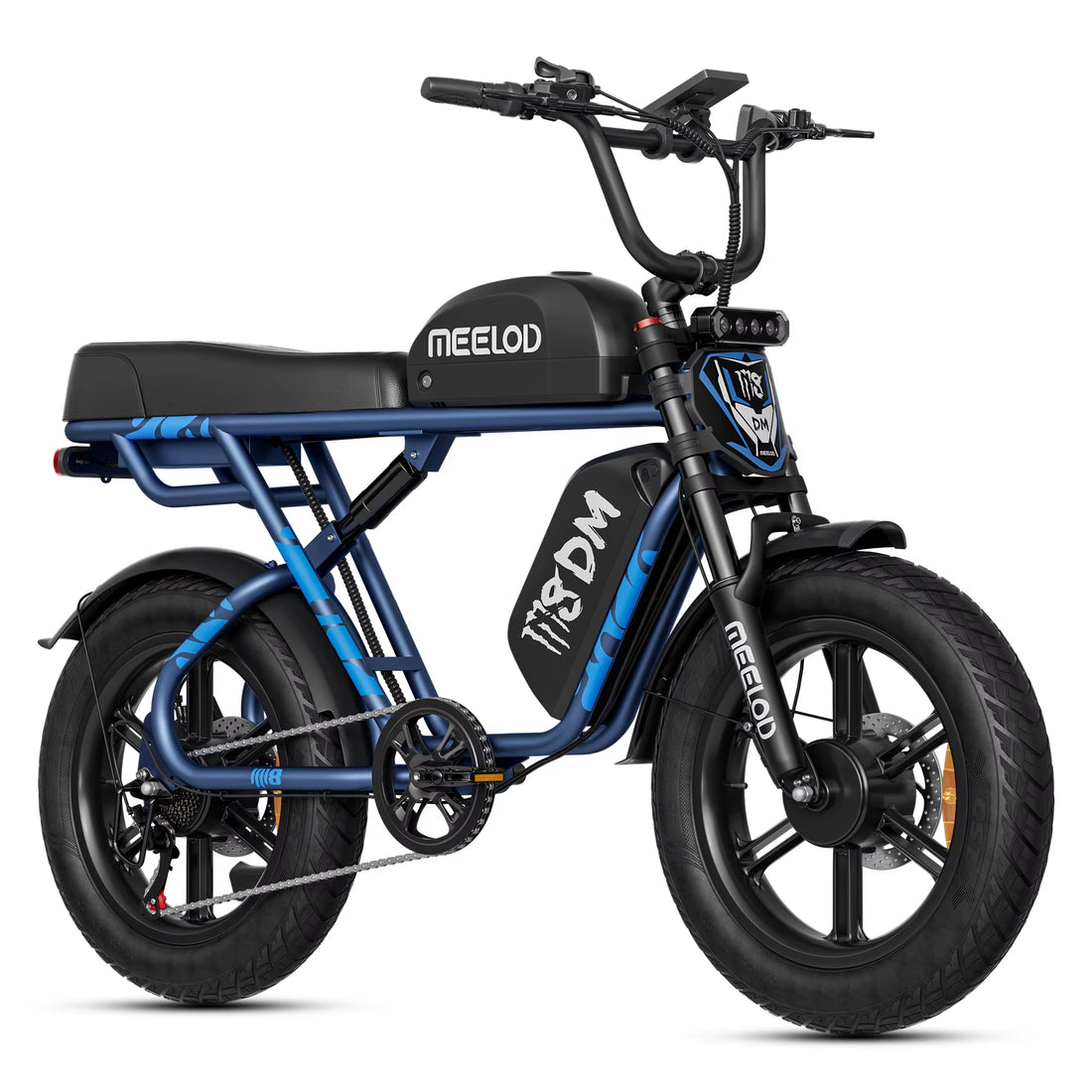 New Ultra Smart Electric Bike,20-Inch Fat Tire E-Mountain Bike