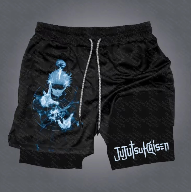 New 3D Battle Anime Mens Shorts