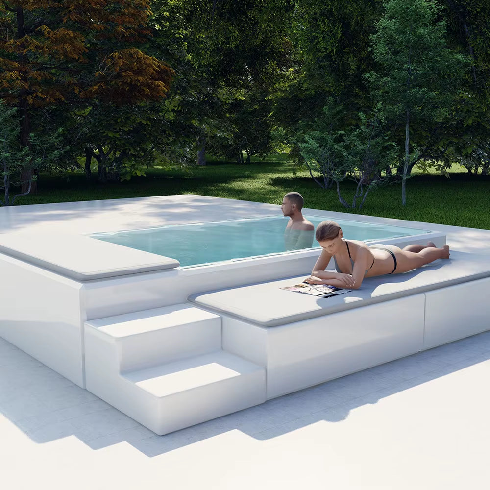 New Vintage Family above Ground  Swim Spa Plunge Pool