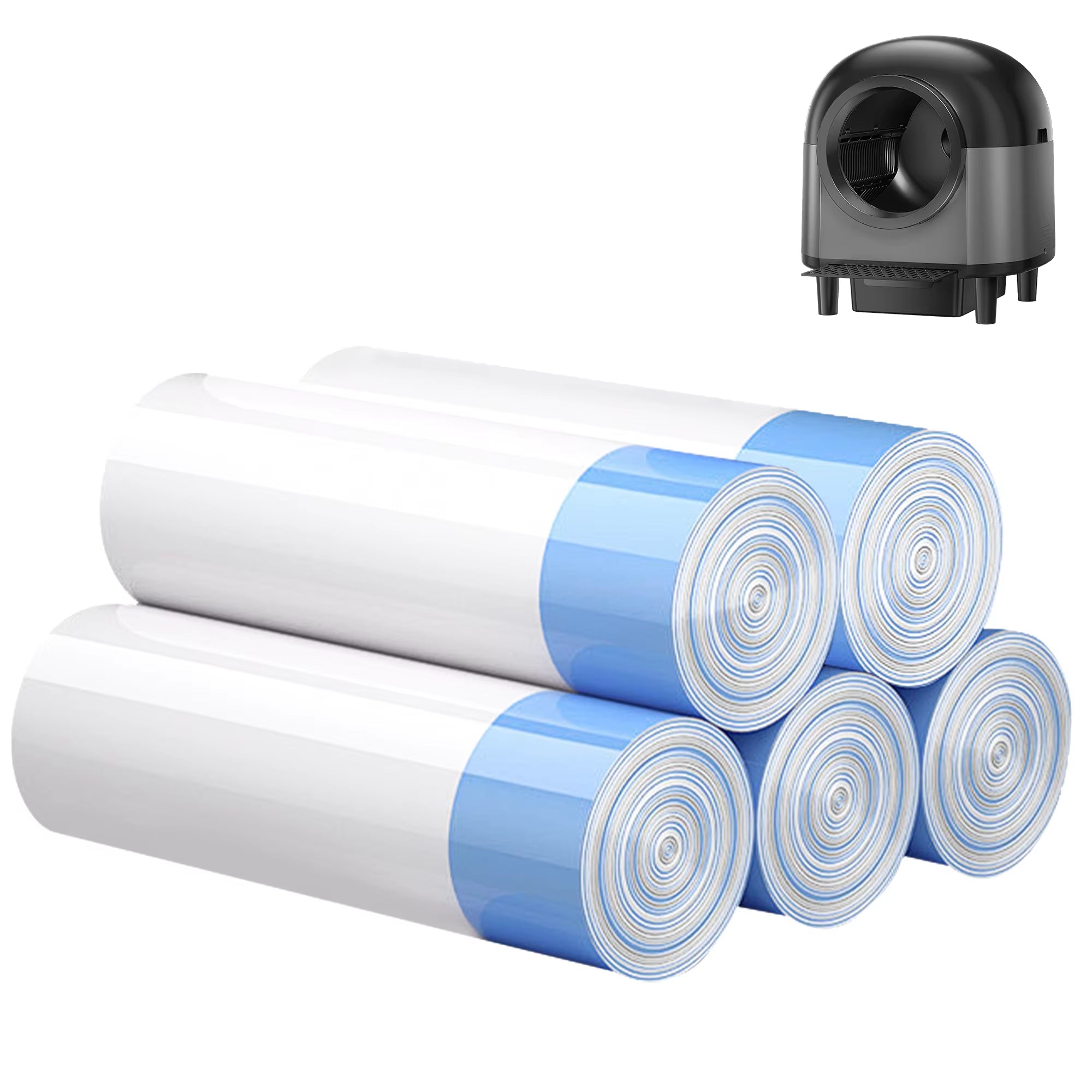 Smart Self Cleaning Automatic Cat Litter Box,110L Large Space