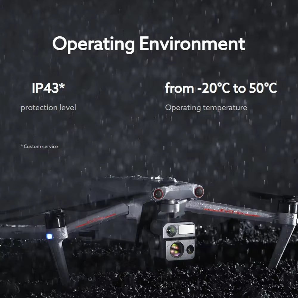 Flow 640T Brushless Robotics Full Stabilizer Autel Drone Home Distance Longue Supplier 3-Axis Security Large HD Camera Drones