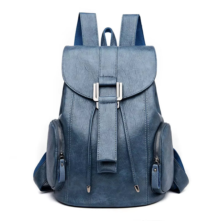 High Quality Leather Backpack Woman New Arrival Fashion Female Backpack String Bags Large Capacity School Bag Mochila Feminina