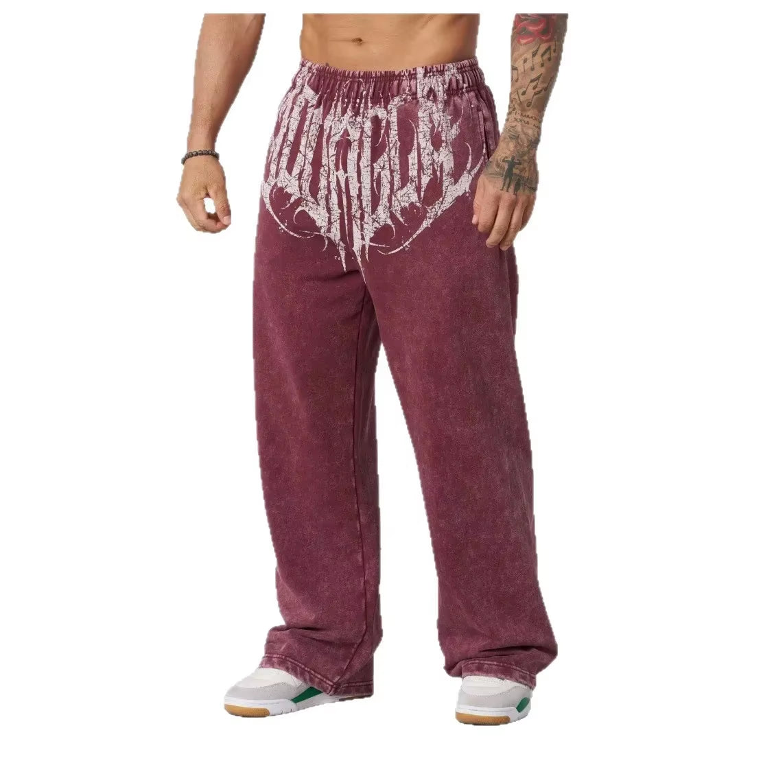 New Men's Vintage Streetwear Design Pants