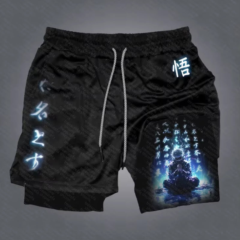 New 3D Battle Anime Mens Shorts