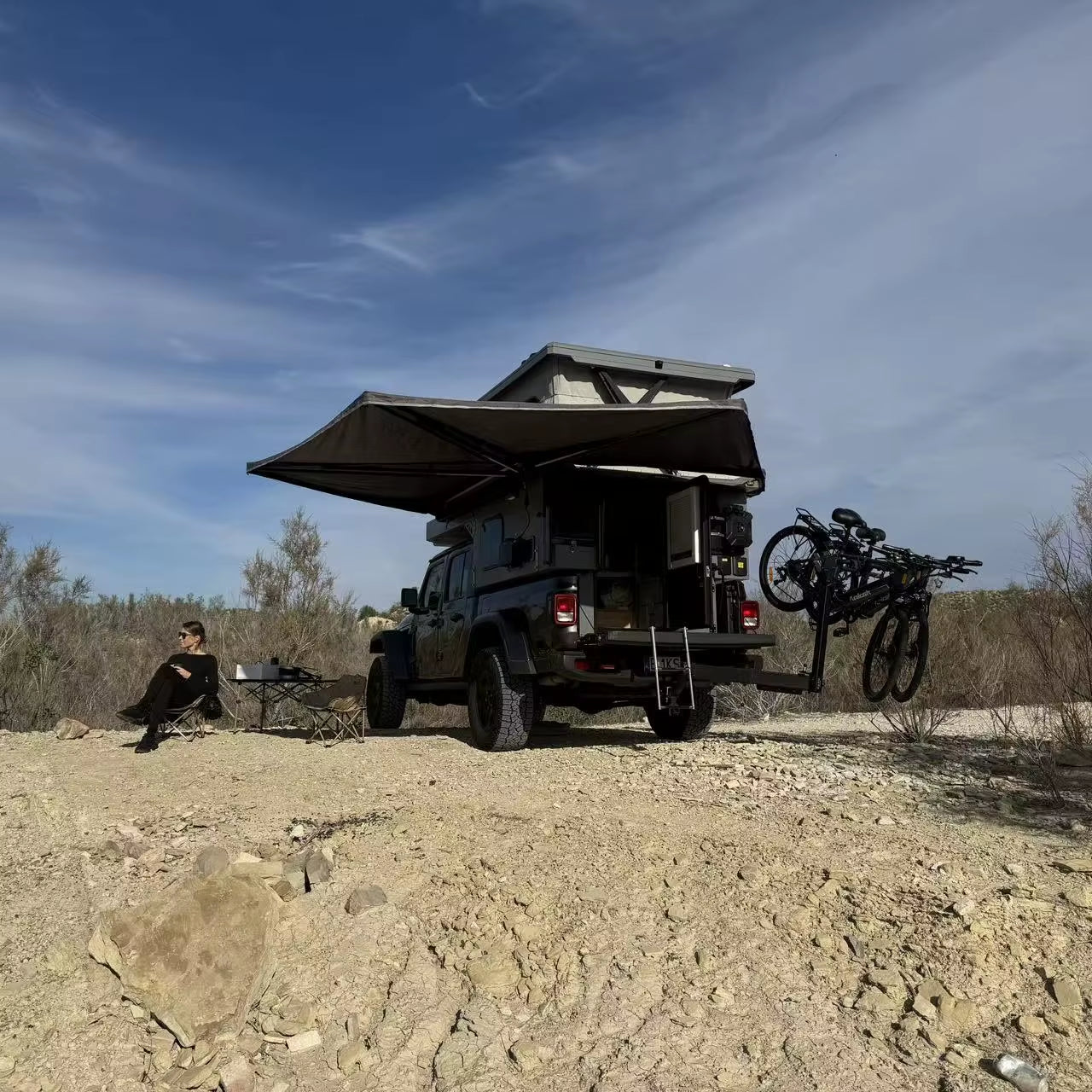 New Pickup Truck-Mounted Slide-In RV Outdoor Adventures & Camping