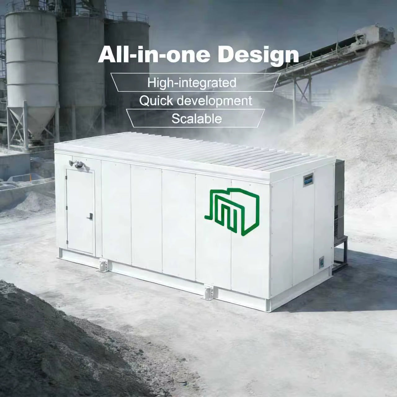 Schneider APC Ecostruxure Modular Data Center All in One ISO Containers 38Kw 5 Rack DX 400V 50Hz Containerized Data Center