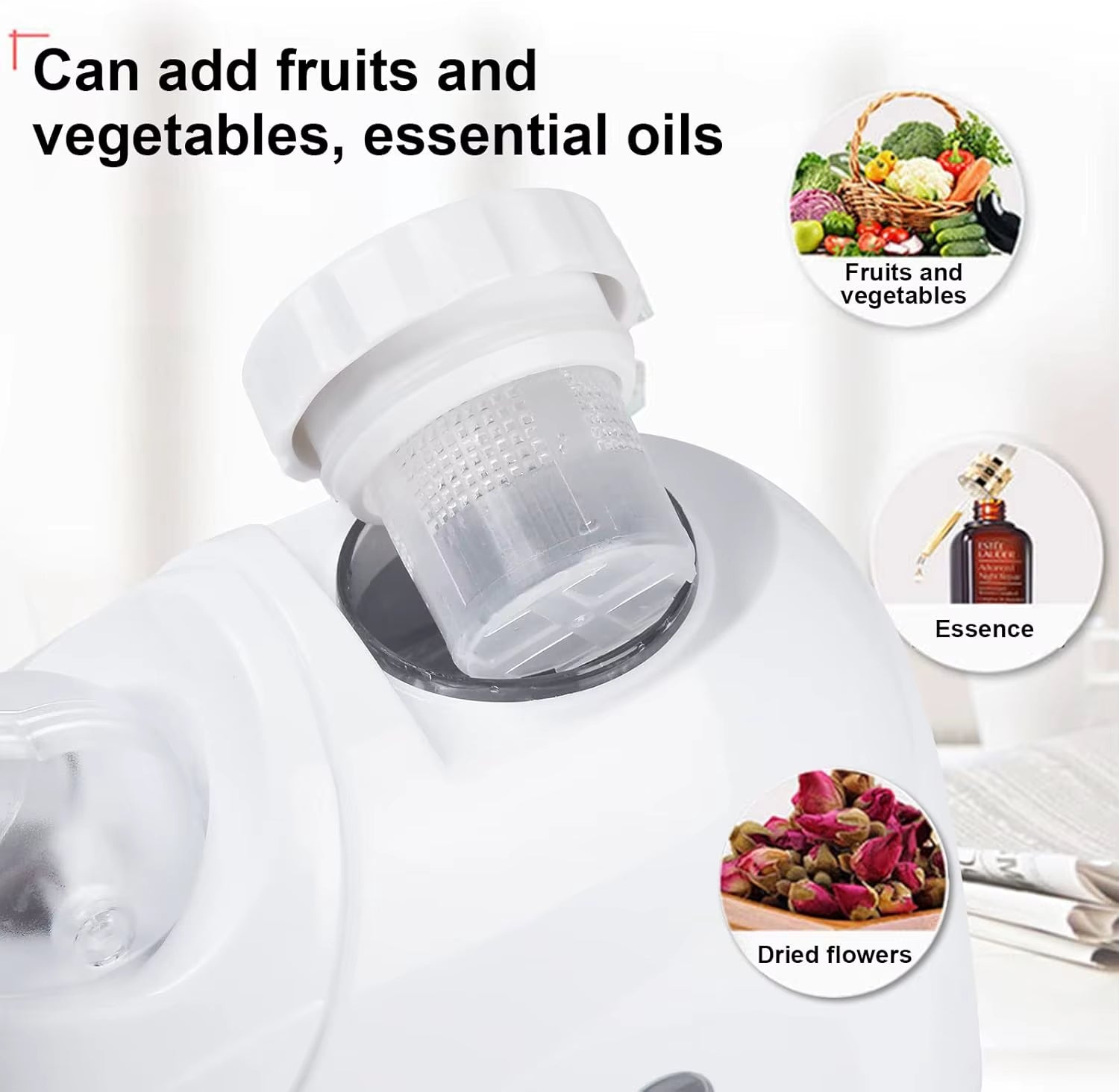 New Automatic Face Steamer with Extendable Arm Steaming Women Home or Salon