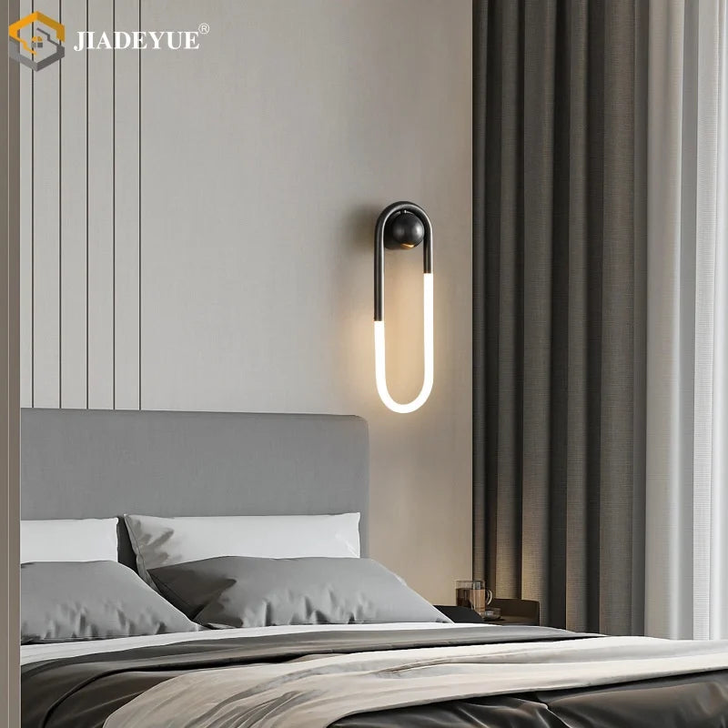 Modern Minimalist Wall Lamp, Hallway, Living Room Bedside Lights