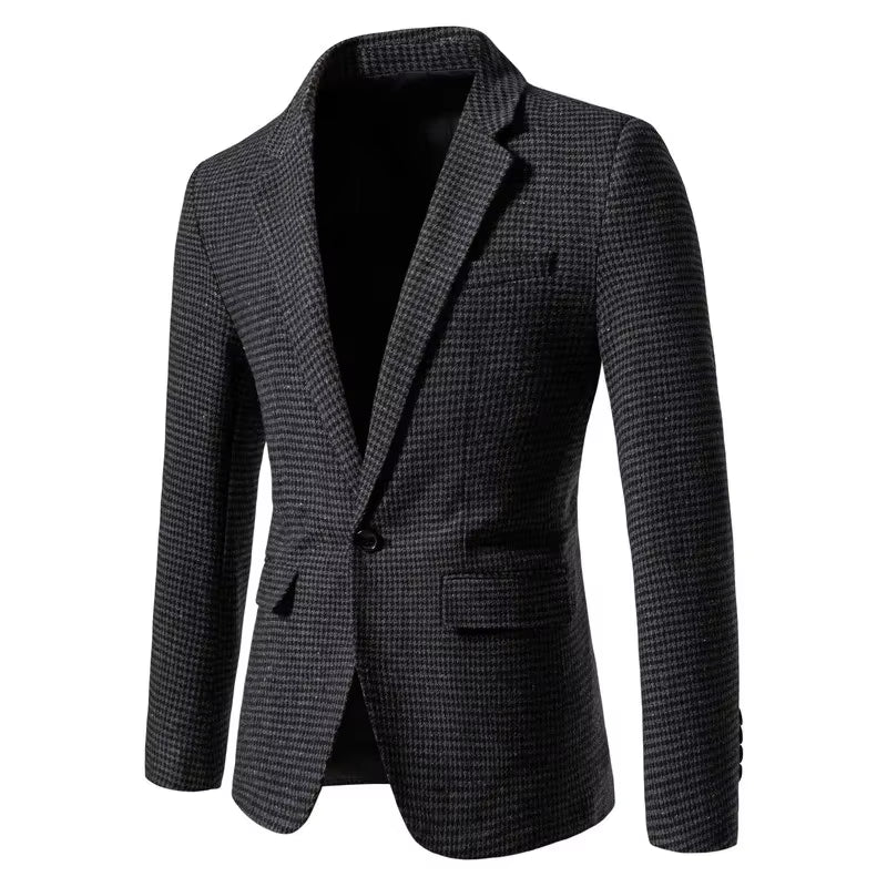 Modern Mens Casual Business Blazer Jacket 