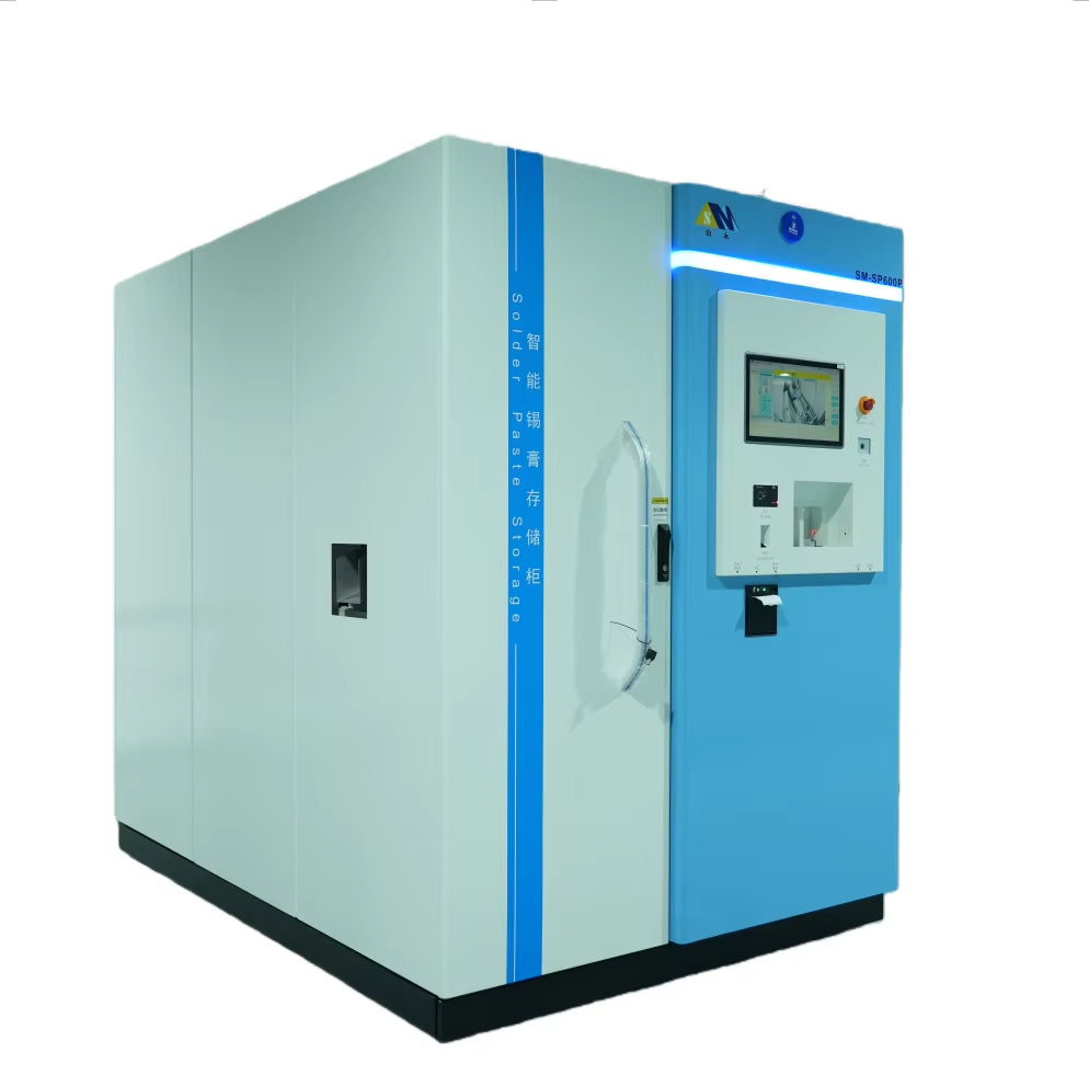 Intelligent Plc-Controlled Solder Paste Storage Cabinet with Automatic Temperature Recovery & Refrigeration High Capacity