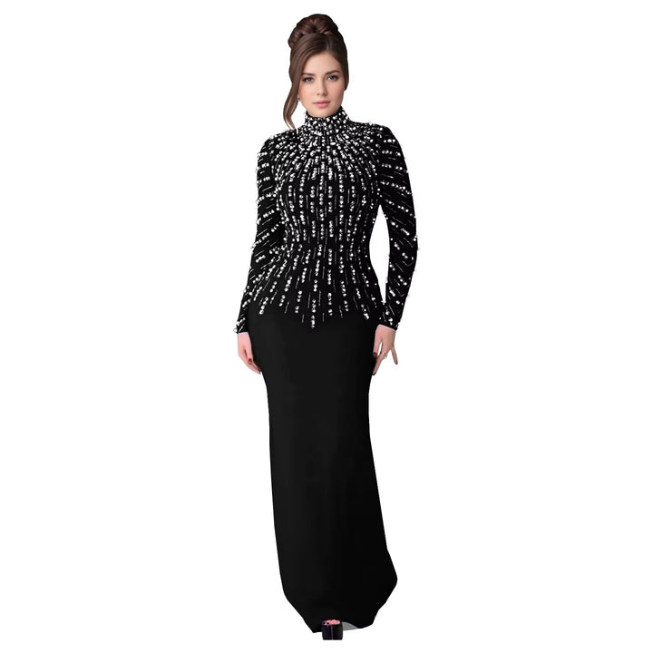 New Women Elegant Wedding Party Maxi Dress