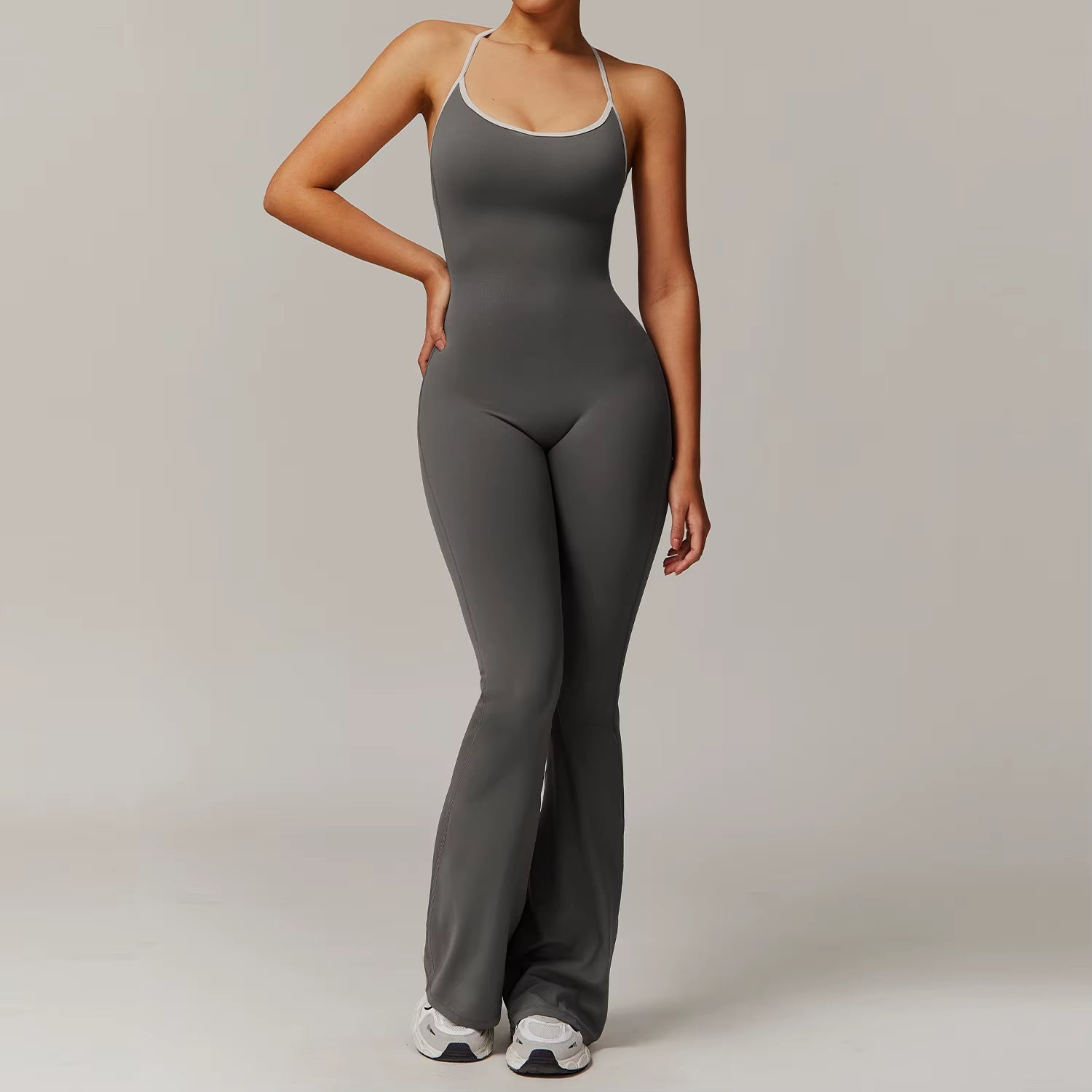 Modern Woman Jumpsuit Gym Set Yoga Suit Sportswear 