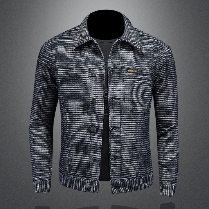 Stylish 2024 High Quality Fashion Handsome Trend Boutique Everything Casual Custom Fabric Jacket Top Men 