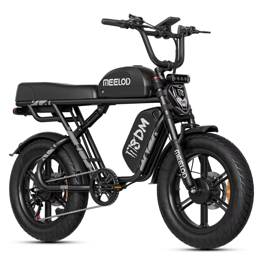 New Ultra Smart Electric Bike,20-Inch Fat Tire E-Mountain Bike