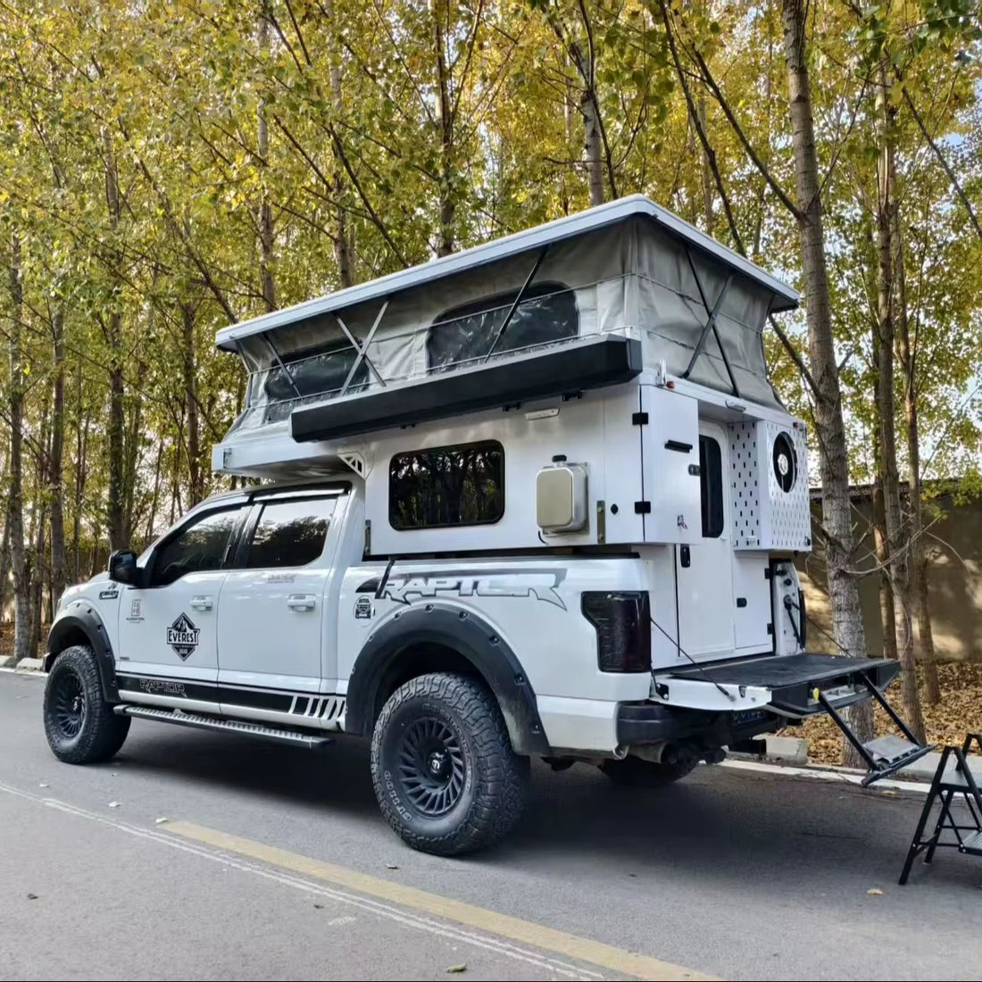 New Pickup Truck-Mounted Slide-In RV Outdoor Adventures & Camping