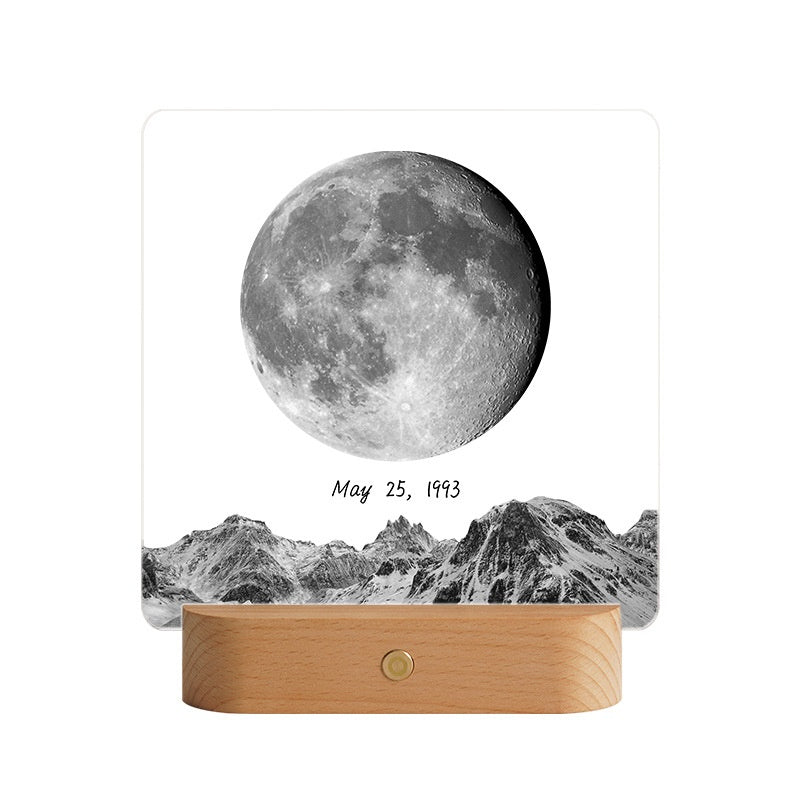 Moon Gift On The Day Of Birth Moon Decoration Gift