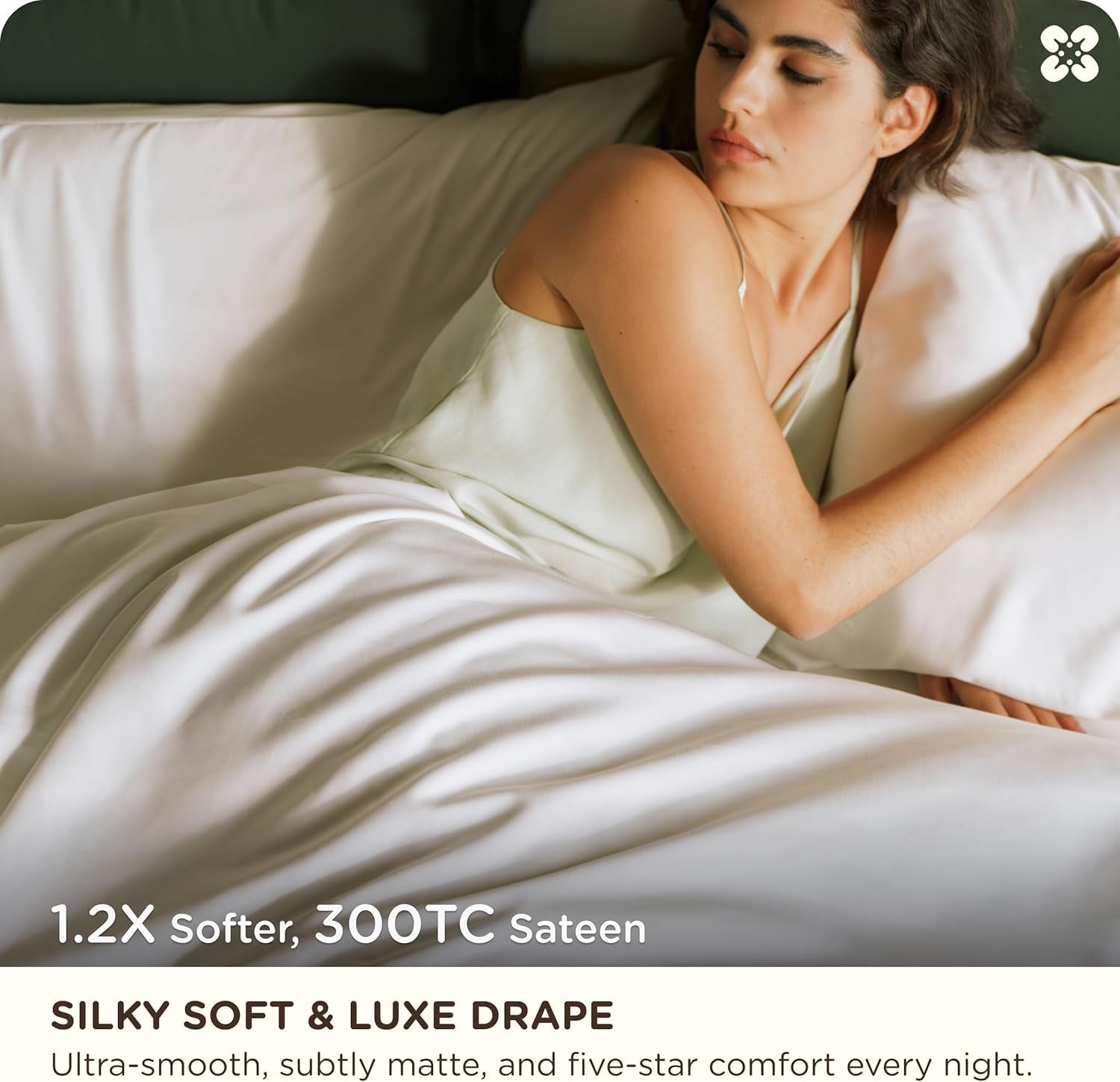 Premium 100% Organically Bamboo Viscose King Size Sheets Set