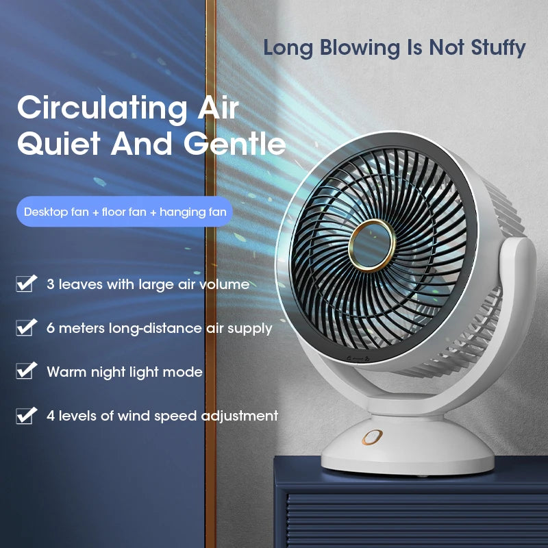 Air Conditioner Fan Portable Desktop Camping Mini Mobile Silent Usb Cooling Appliances Rechargeable Household Free Shipping