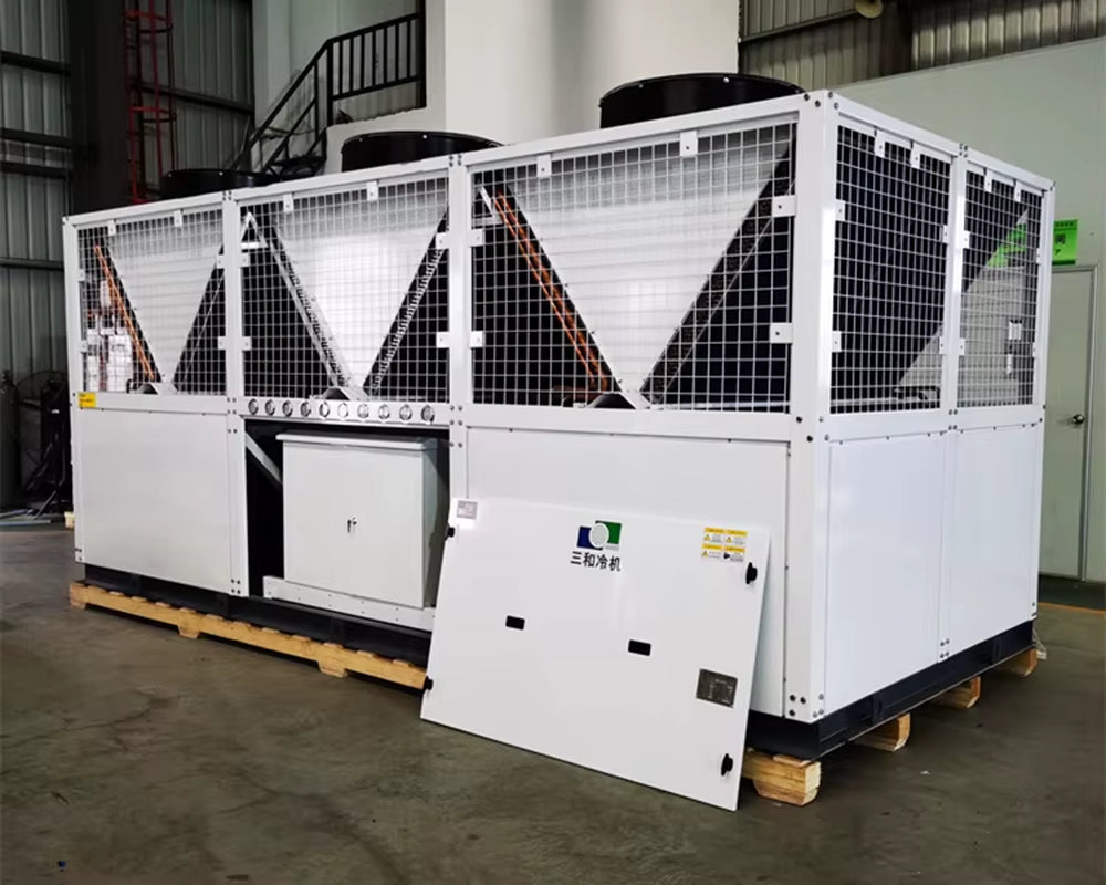 50Tr 100 Ton 200 Ton Air Cooled Screw Water Chiller 150KW 300 KW 500KW 600KW Chiller Cheap Price