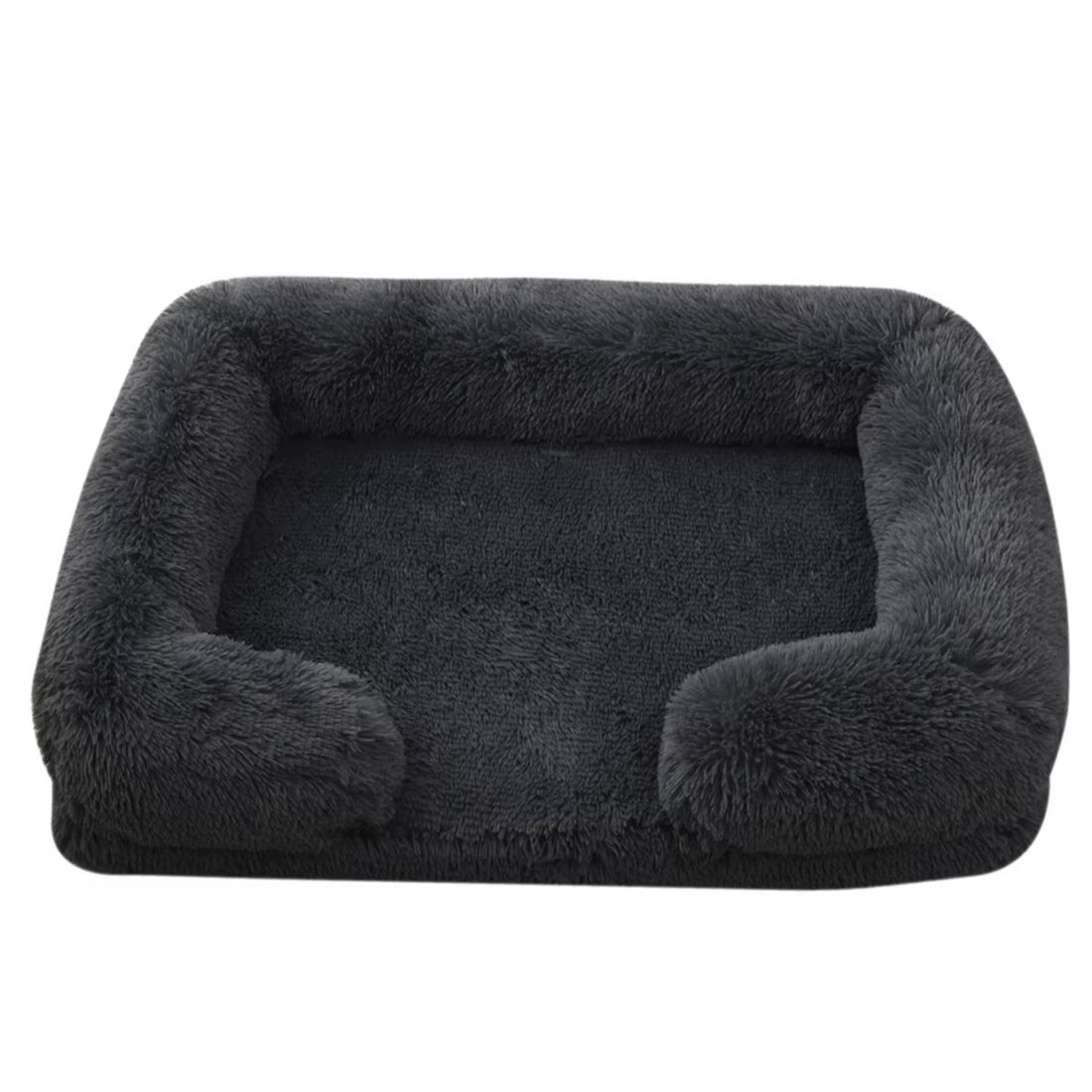 New Square Dog Bed Plush Pet Bed Winter Thickened Pad Bed 