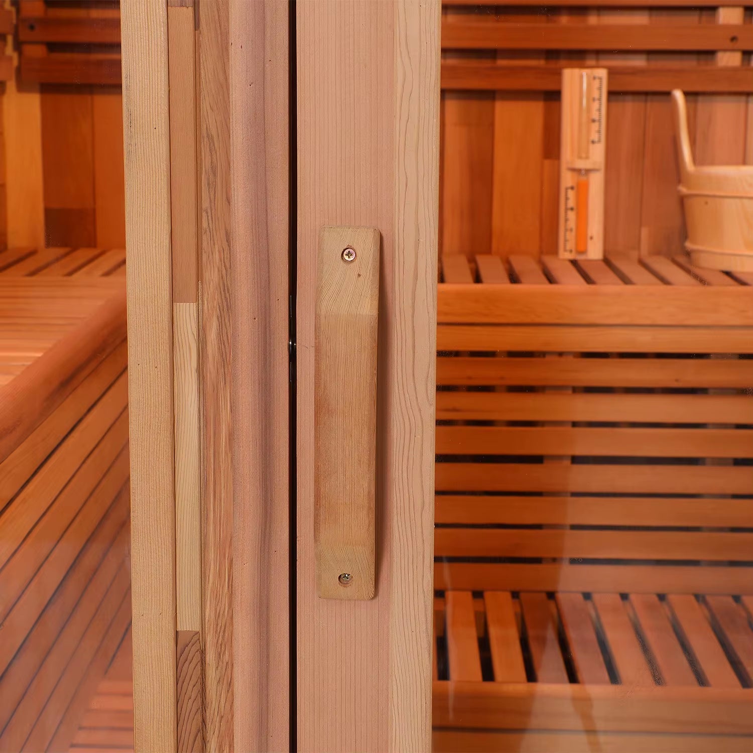 New Square Steam Sauna Room Electric Heating Included