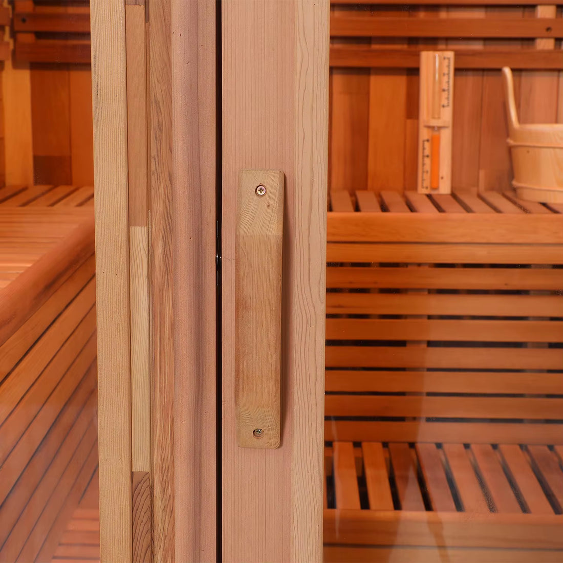 New Square Steam Sauna Room Electric Heating Included