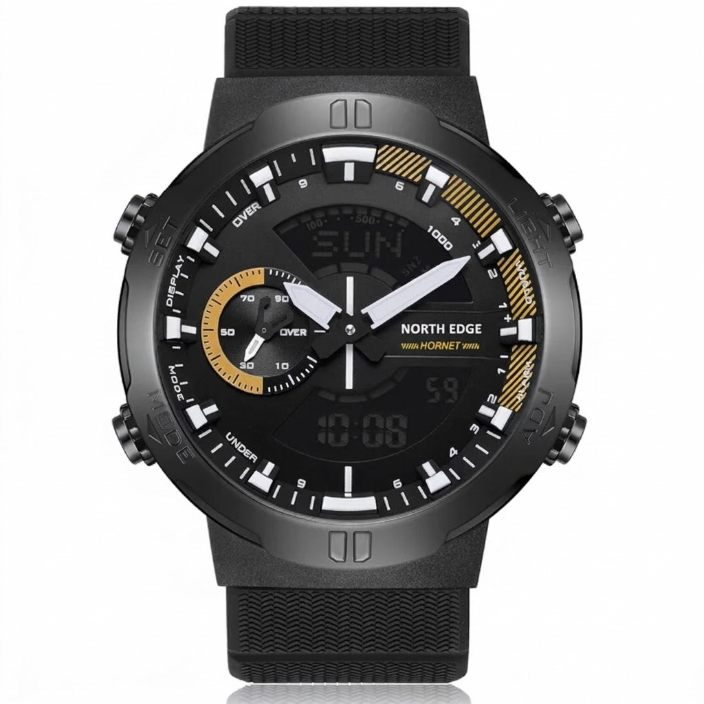 Men's Digital Sports Watch – 50M Waterproof Running Multipurpose Watch