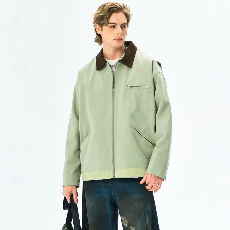 Mens Retro Canvas Detroit Hunting Jacket 