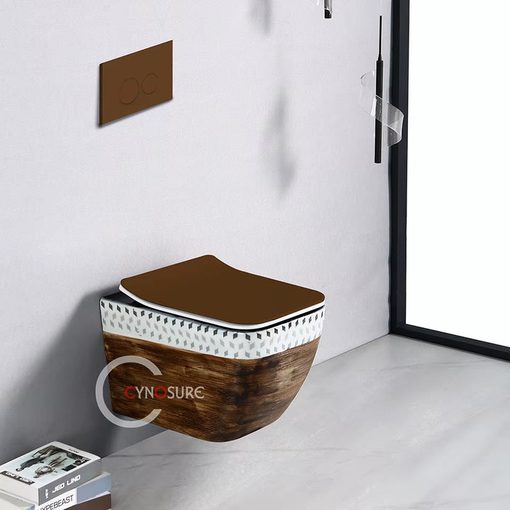 New Luxe Interior Ceramic Toilet Commode
