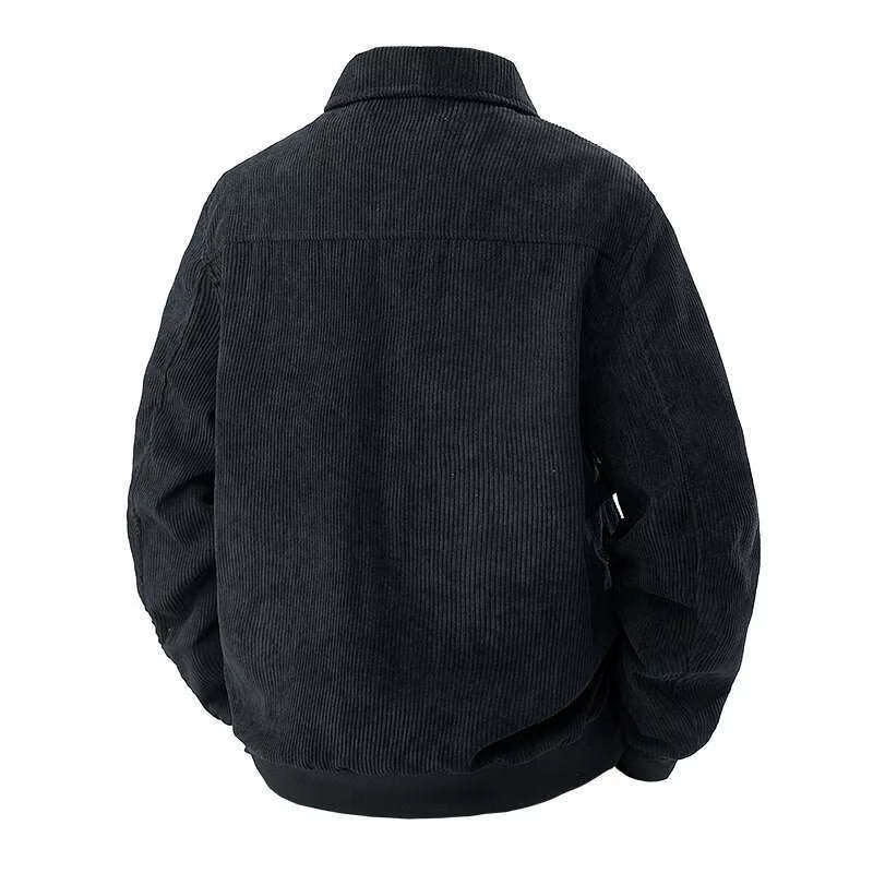 New Mens Corduroy Lapel Jacket Casual Wear