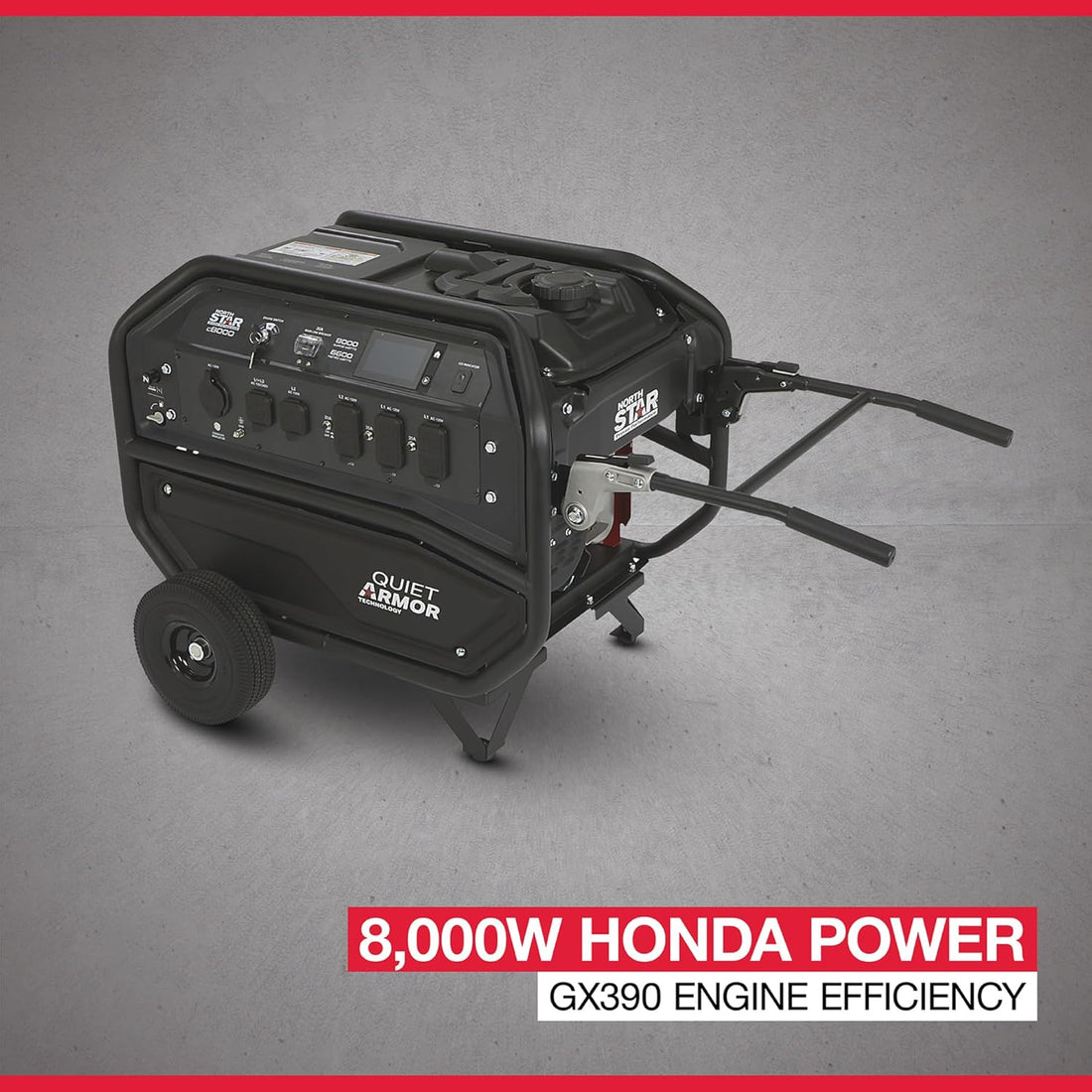Commercial-Grade EFI Portable Generator with Electric Start