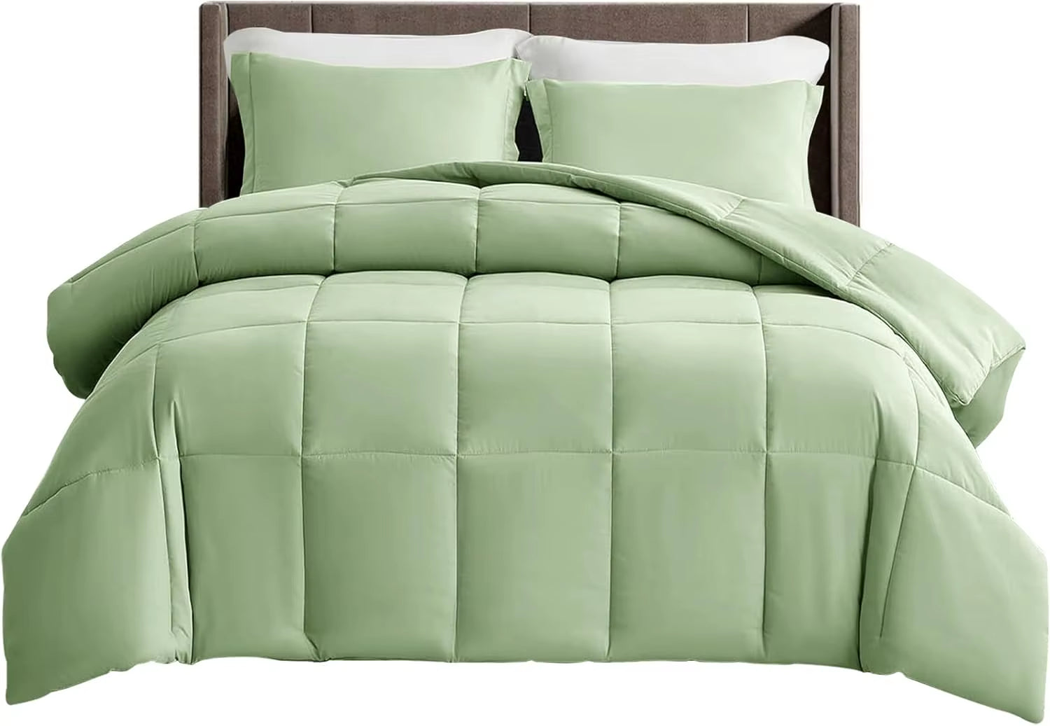 Luxury Down Alternative Comforter – Box-Stitched Fluffy Duvet 