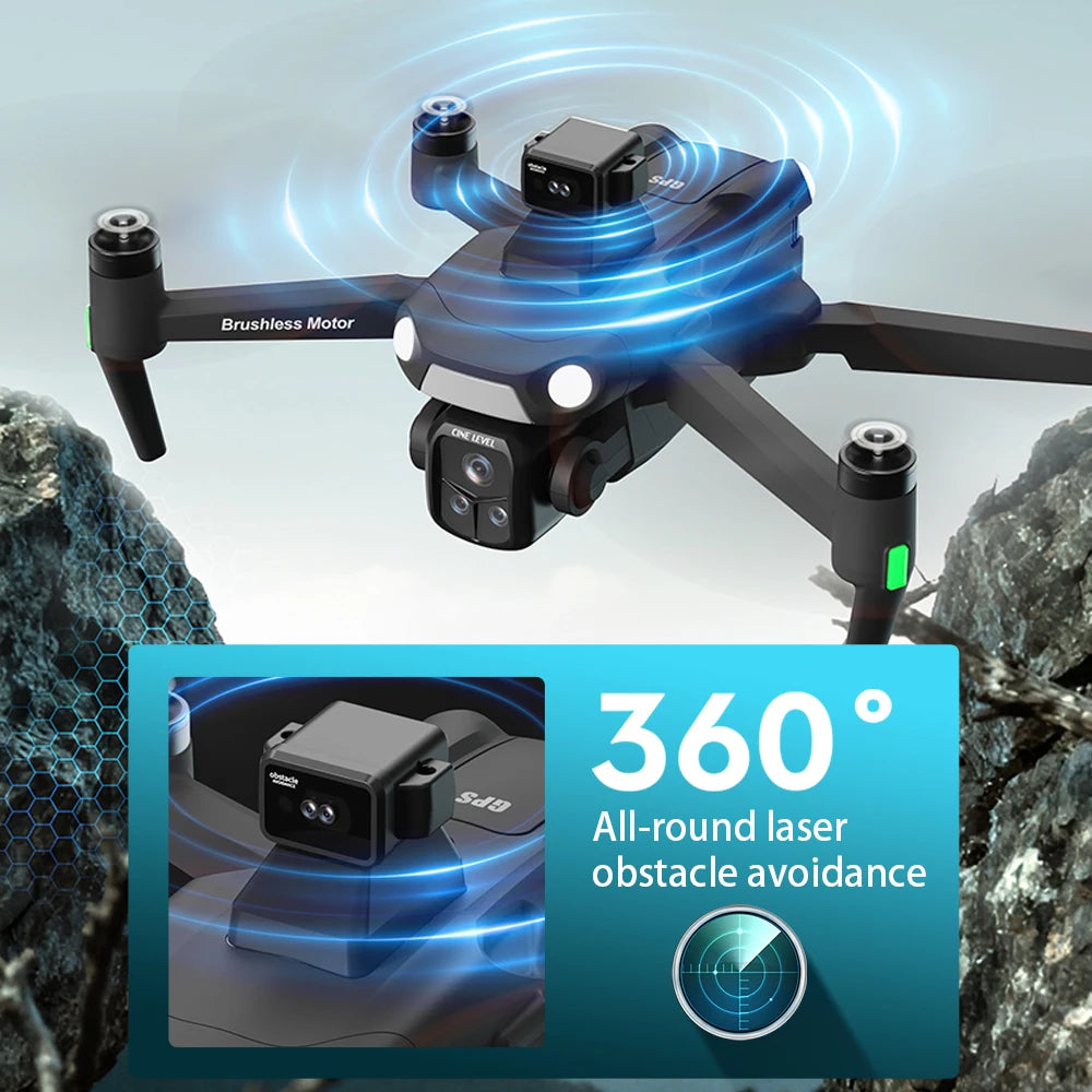 A1R 3S Original 8K Drone 4K 5G GPS 360° Laser Obstacle Avoidance Brushless Foldable Quadcopter RC Distance 3KM Dron