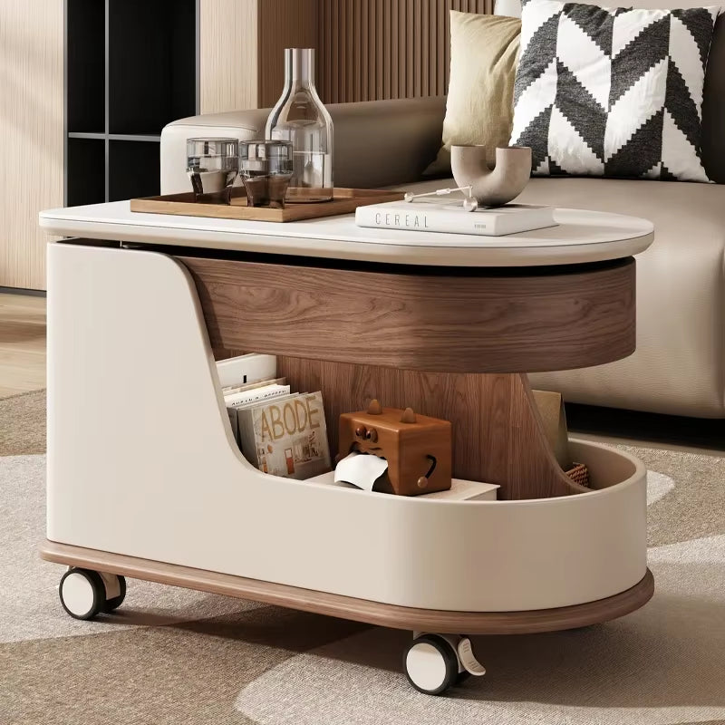 Living Room Light Luxury Tea Table Multi-Functional 