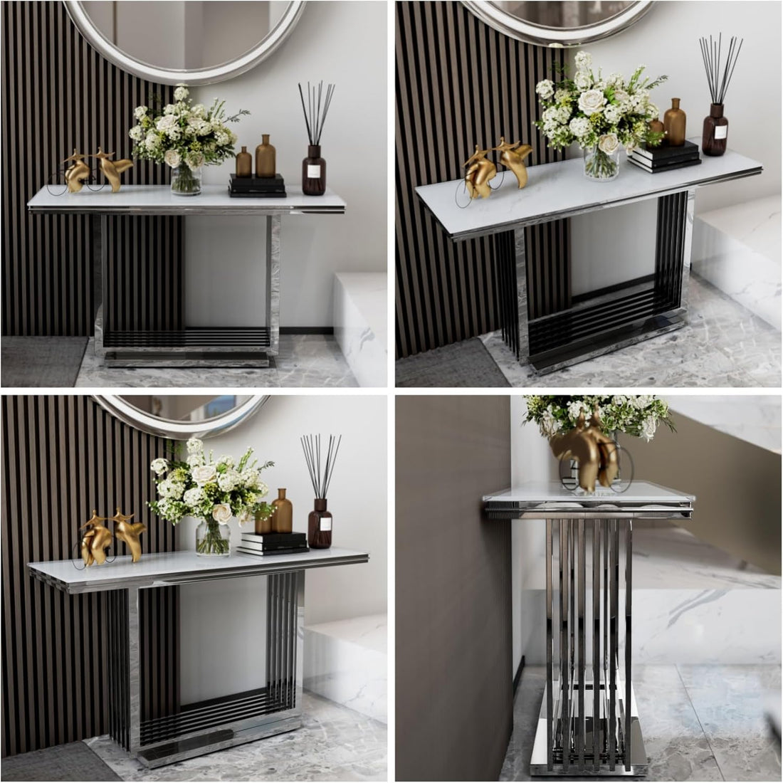 Premium Console Modern Entryway Table Hallway