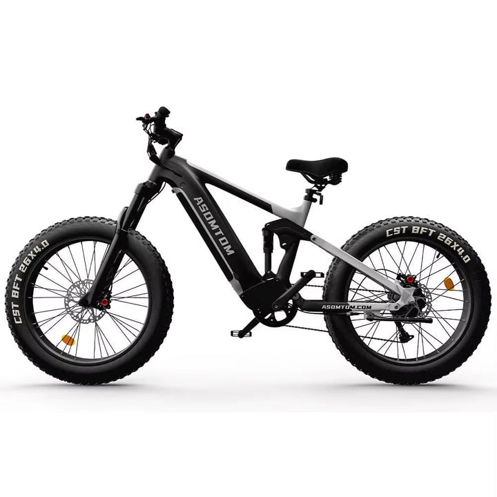 High Power SR6 26" Fat Tire All-Terrain Electric Bike 750W Motor 