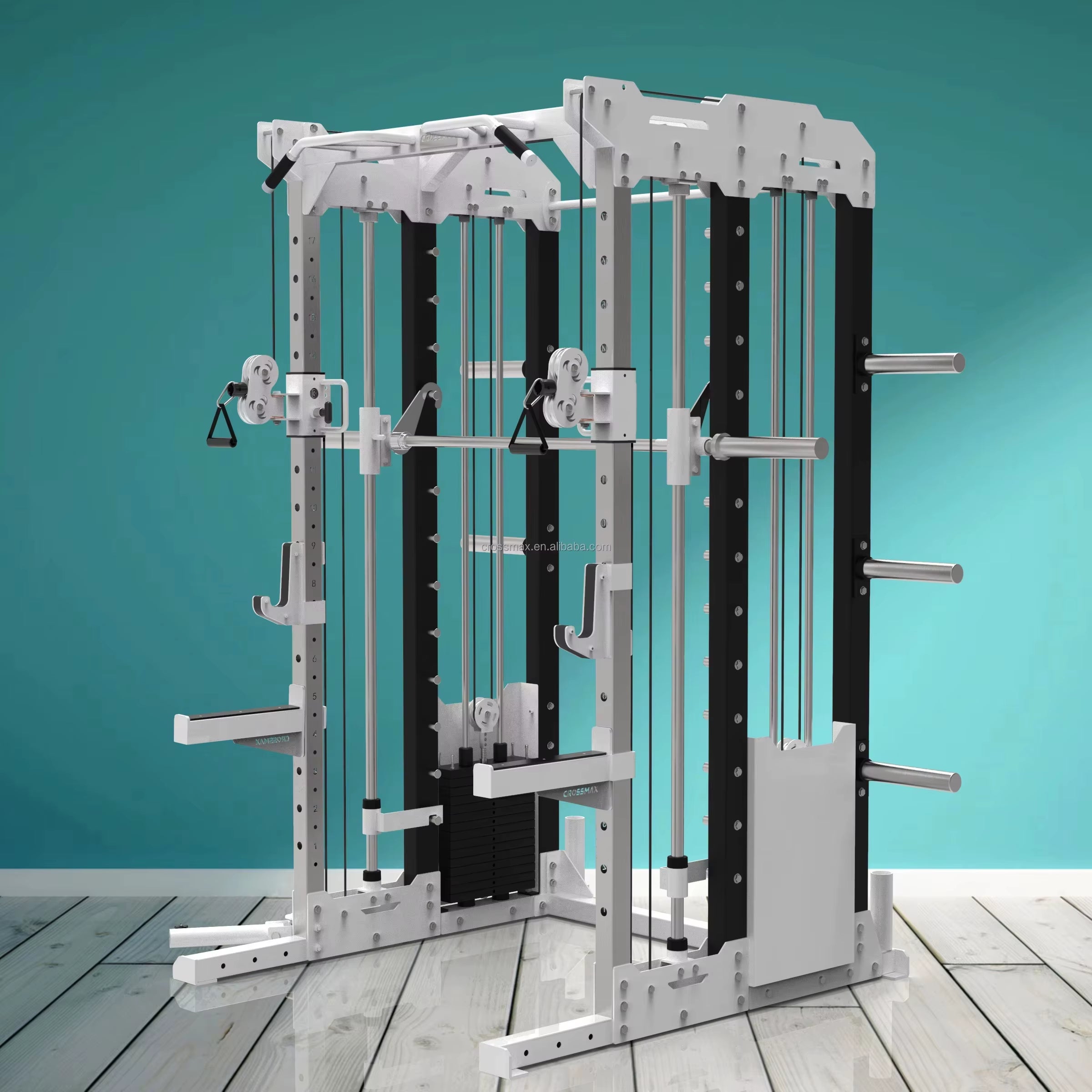 Professional Multi Functional Smith Machine Home Gym Equipment 