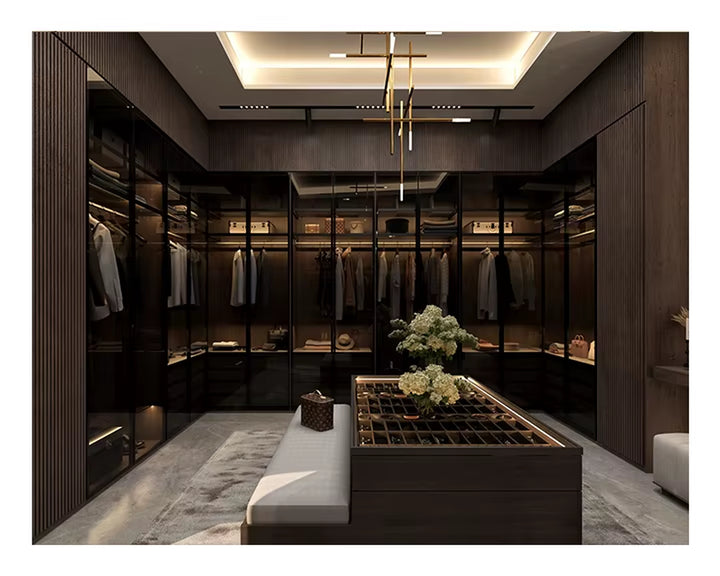 Customized Modern Wardrobes Cabinet Bedroom Furniture Storage Armoire Wardrobe Closet Designs