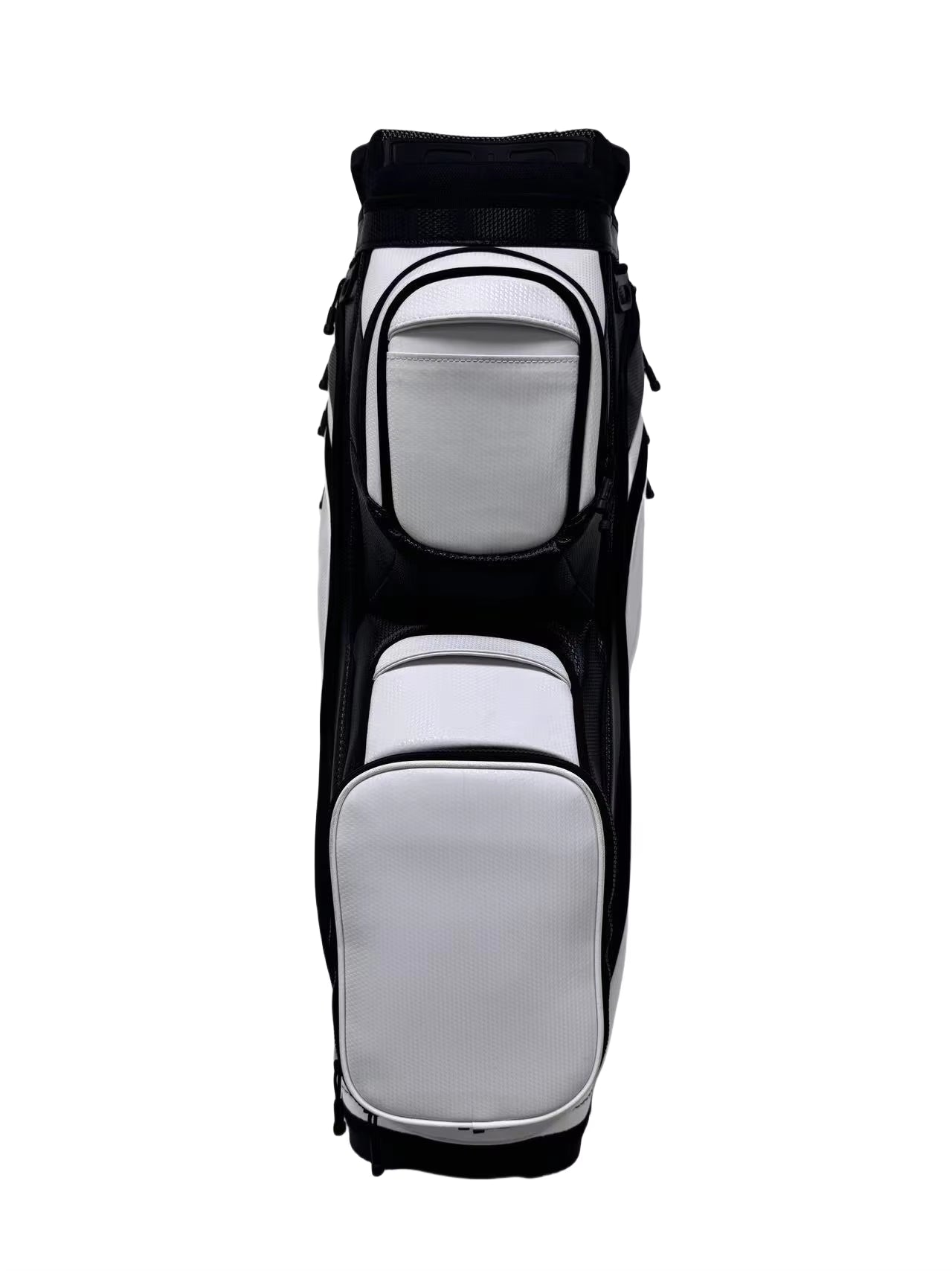 New Lightweight Waterproof PU Leather Golf Bag with 15-Way Divider