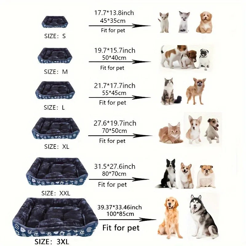 New Arrived Pet Dog Bed Sofa Mats Pet Products Coussin Chien Animals Accessories Dogs Basket Supplies for Large Medium Small House Cat Bed