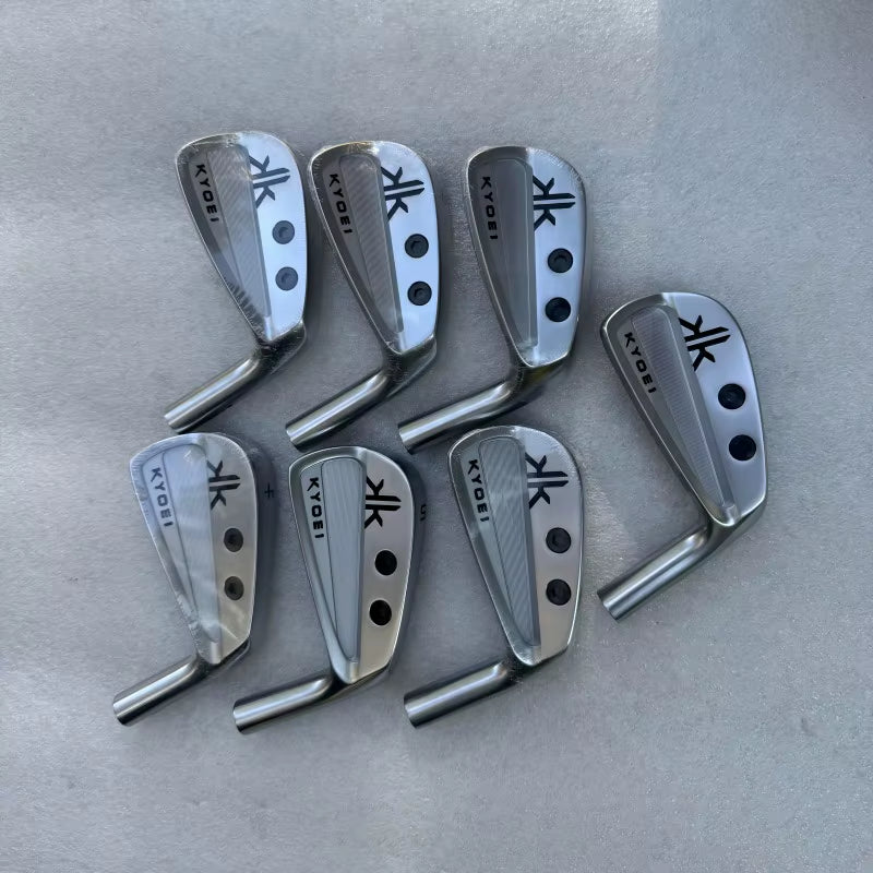 New Forged Carbon Steel CNC Golf Iron Heads 7Pc Set