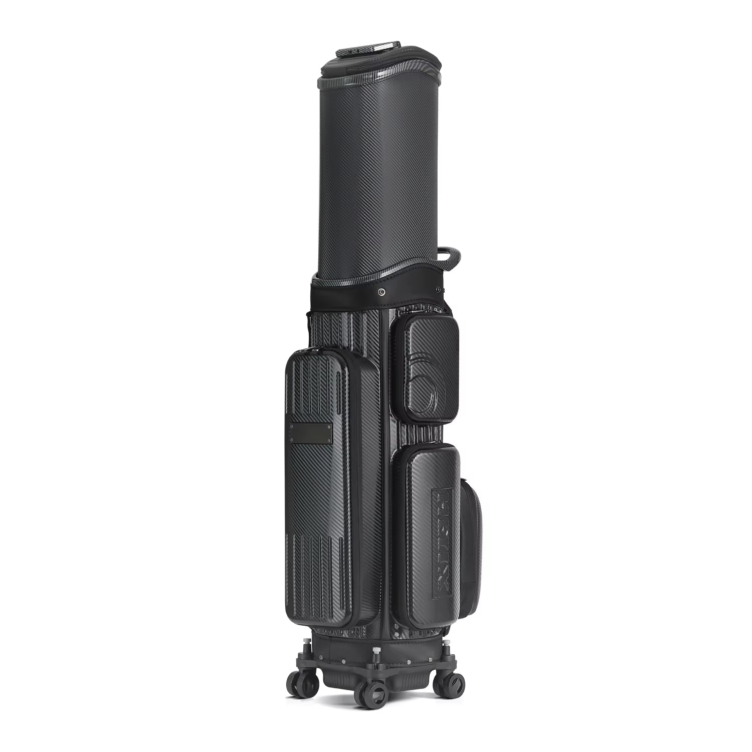 New Air Travel Hardshell Golf Bag with Retractable Protection Top Cover