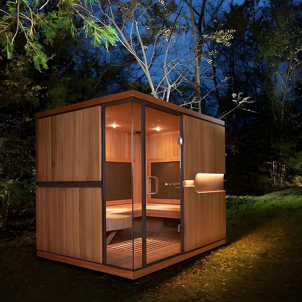 Luxury New Hybrid Far Infrared Steam Sauna Room