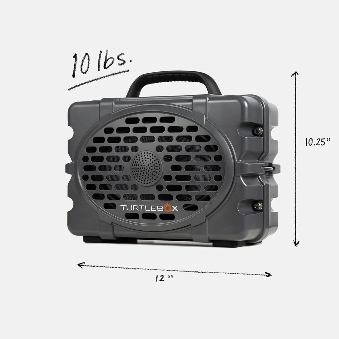 Original Gen 3: Portable Outdoor Bluetooth Speaker – Ultra-Loud (120Db), Waterproof (IP67), Rugged, Impact-Resistant, 3-Day Battery | Party Mode: Unlimited Pairing for Stereo Sound, Gray